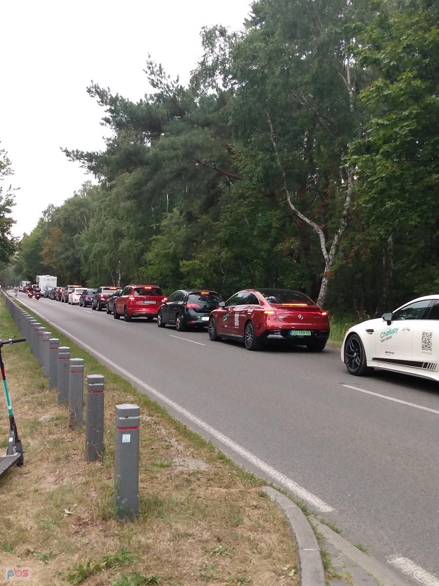 Korek do Władysławowa zaczynał się już w Chałupach
