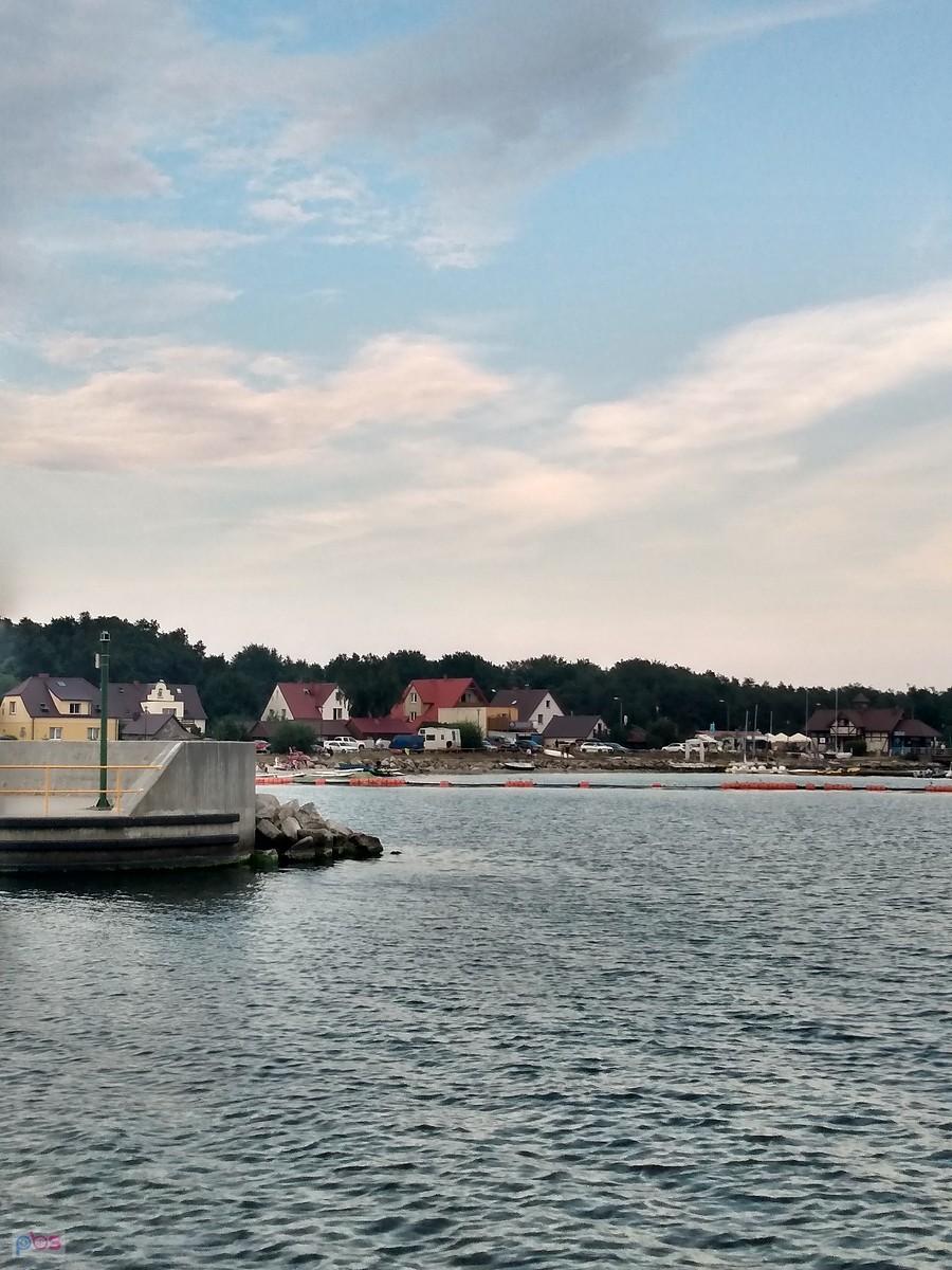 Wyjście z portu w Kuźnicy