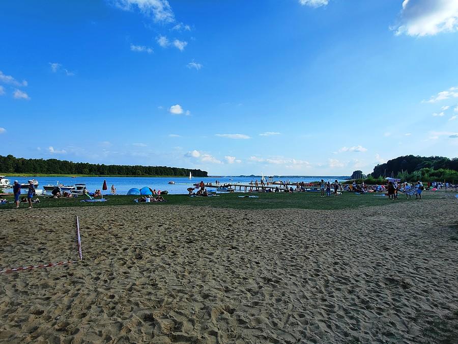 Plaża w Przybrodzinie
