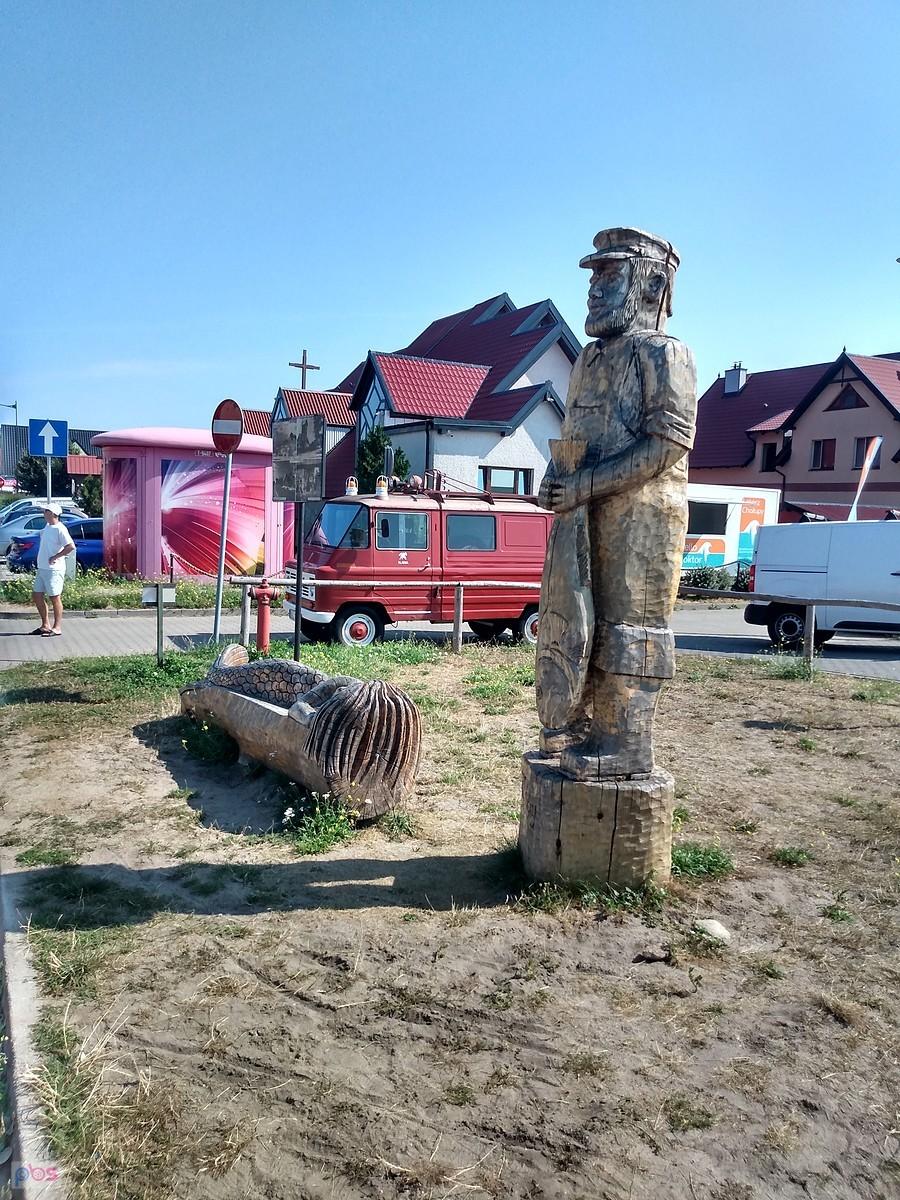 Rybak i syrena w Chałupach