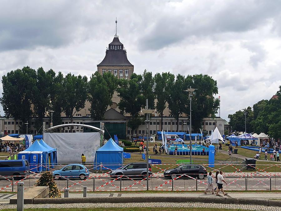 Widok z Placu Mickiewicza.