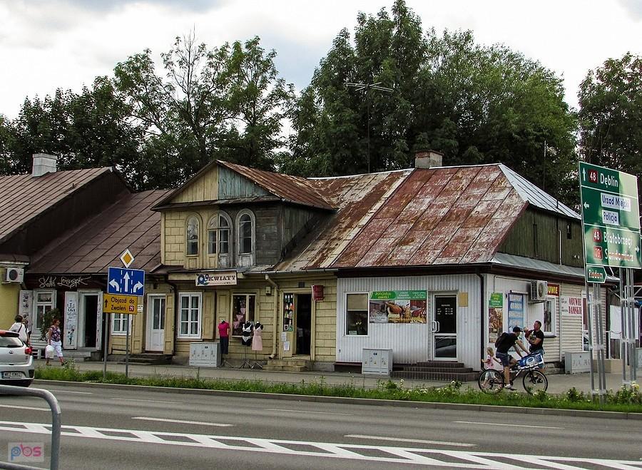 Przedwojenna zabudowa Kozienic