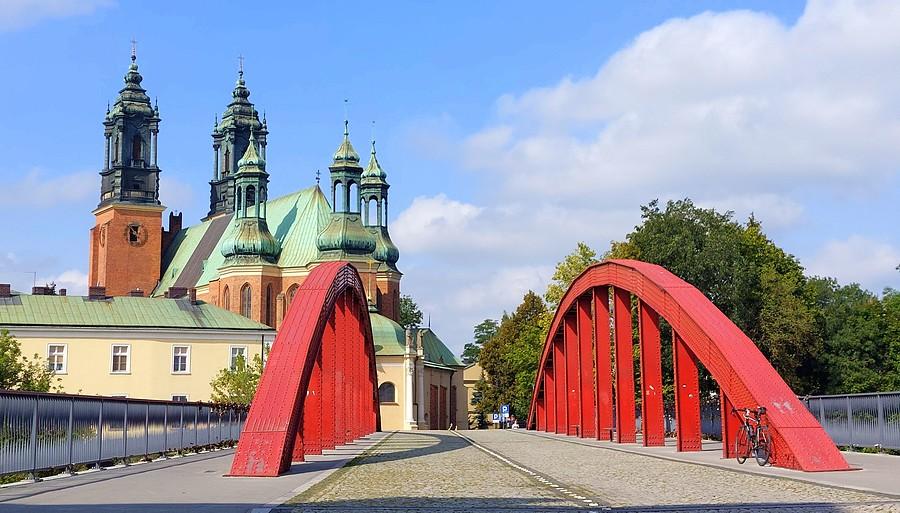 Most Jordana i poznańska katedra