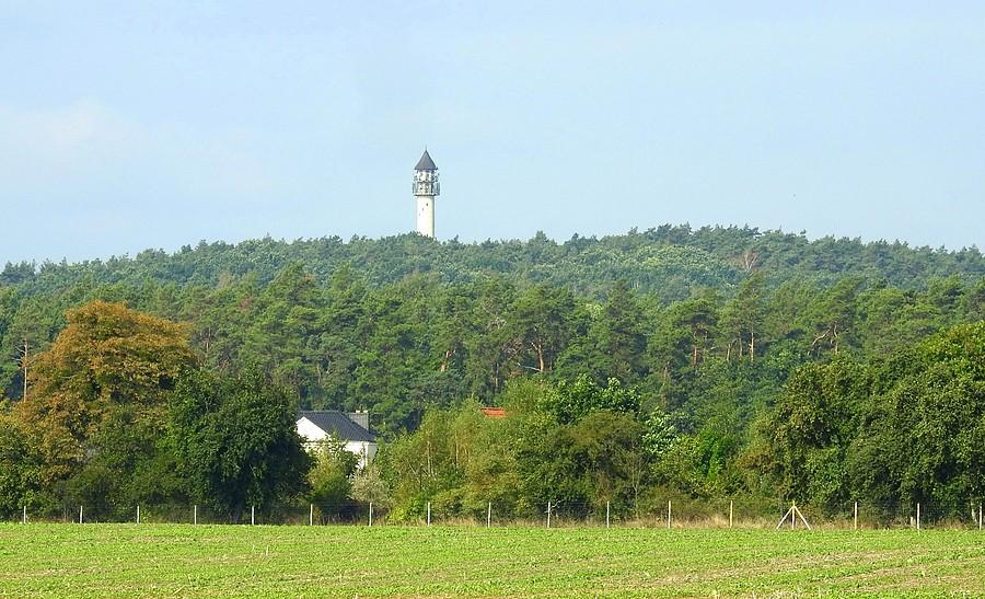Dziewicza Góra z daleka