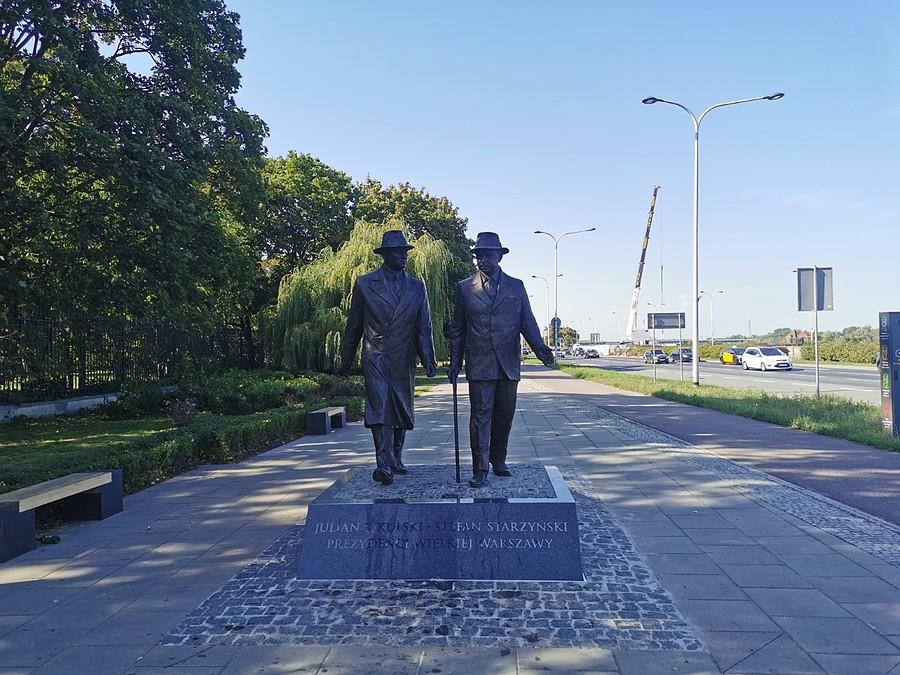 Prezydenci Warszawy Stefan Starzyński i Julian S. Kulski