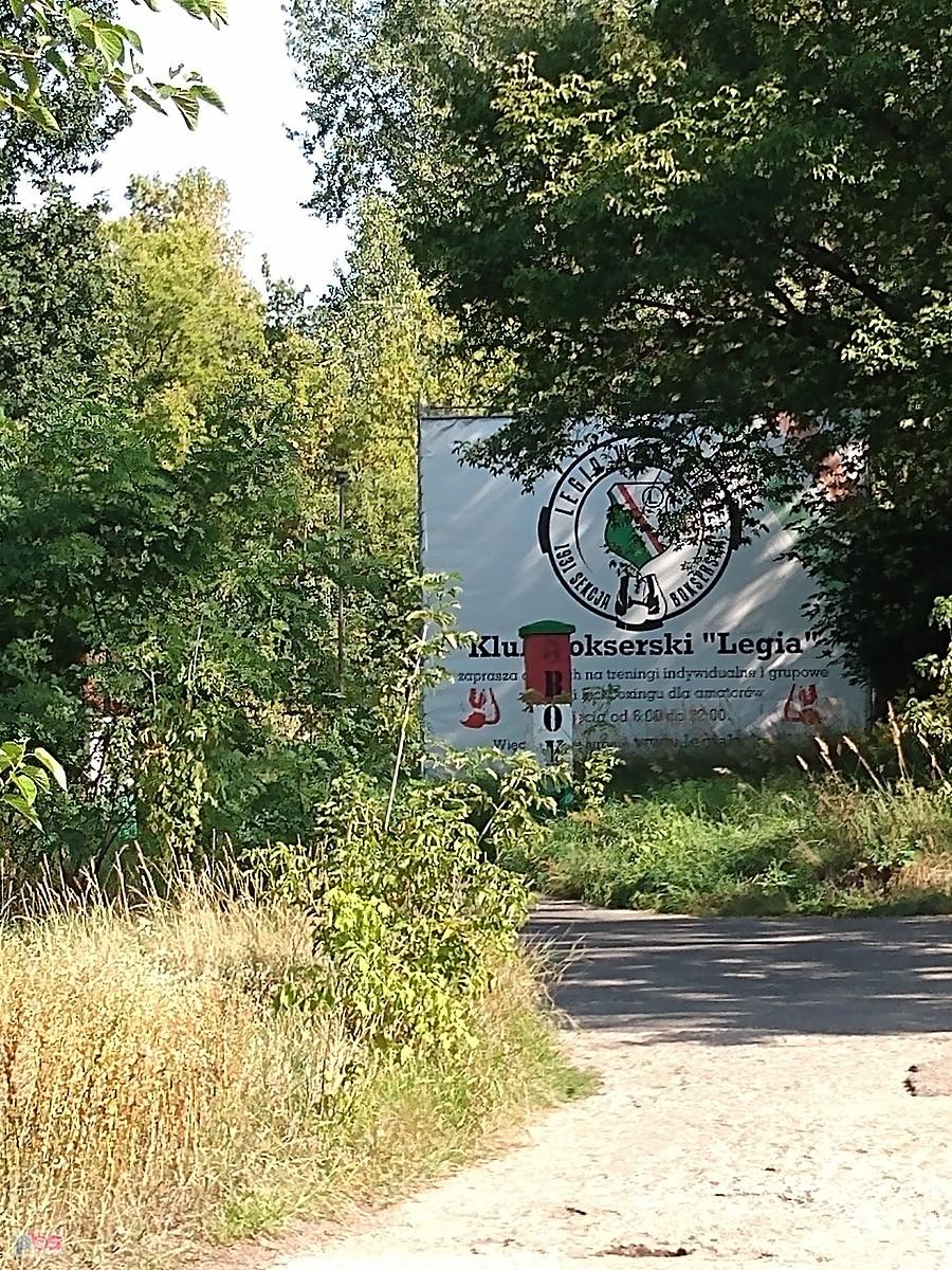 W parku na forcie Bema
