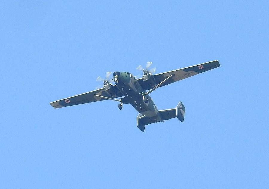To chyba PZL M28, czyli Skytruck/Bryza