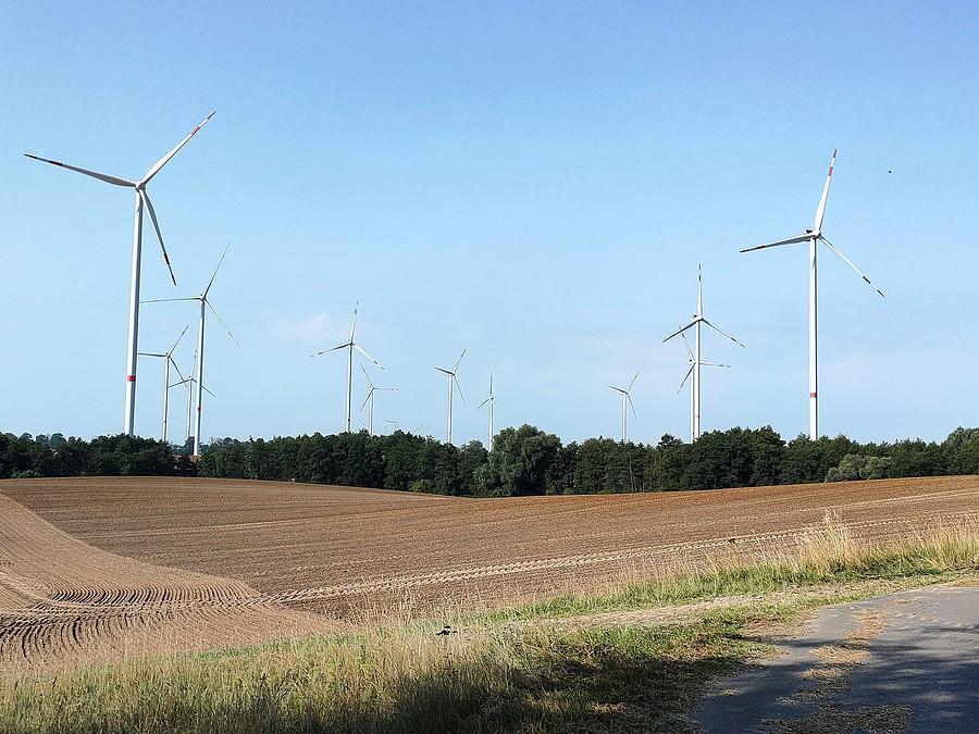 Farma wiatrowa pod Krackow
