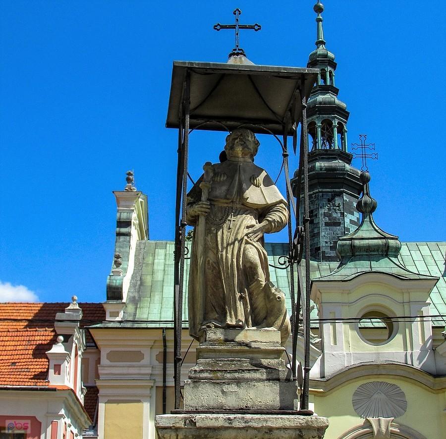 Święty Roch z nieodłącznym psem