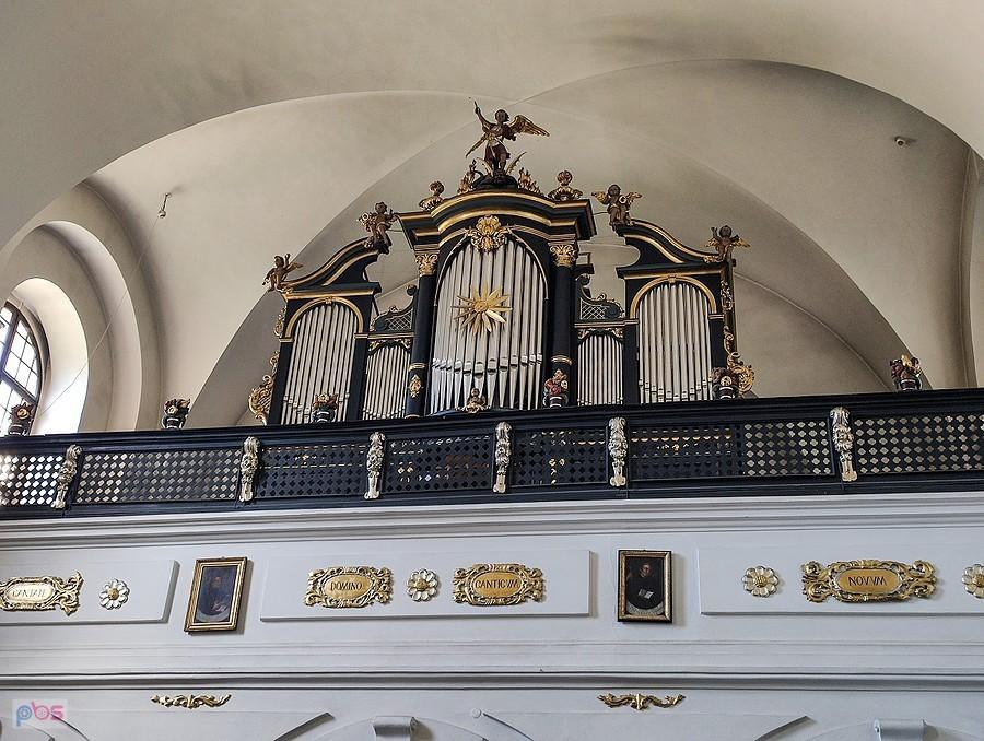Sandomierz - organy w kościele św. Michała Archanioła