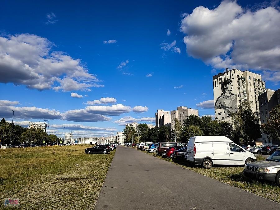 Nad tunelem Południowej Obwodnicy Warszawy