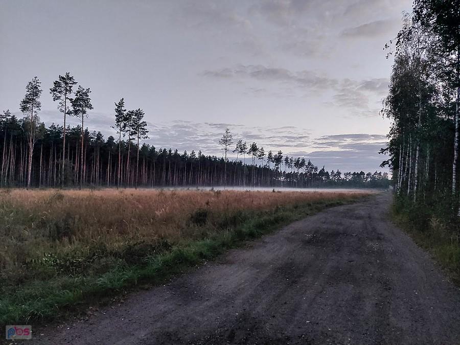 Obrzeża Częstochowy o poranku - godz. 5:32