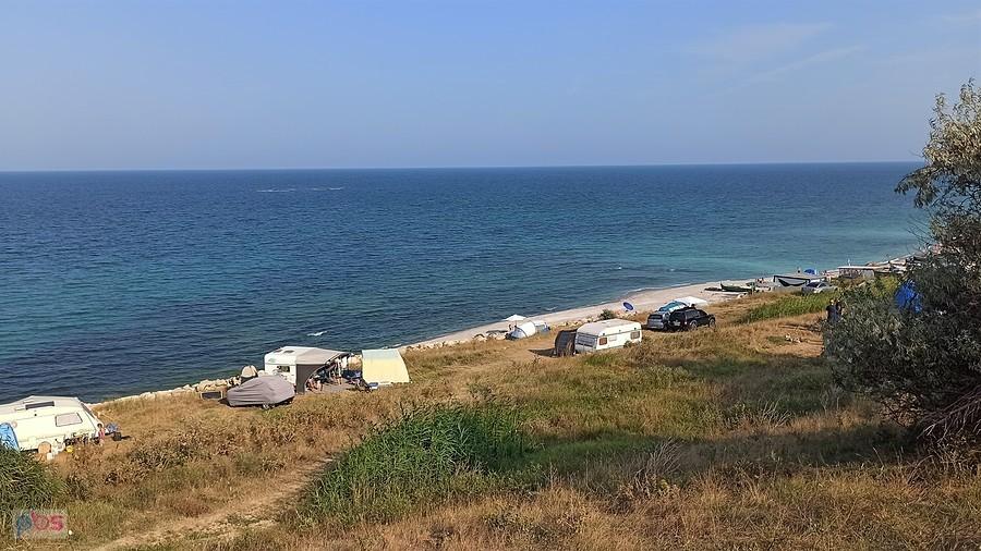 Wzdłuż Morza Czarnego. Z Eforie Sud w stronę Tuzły w Rumunii