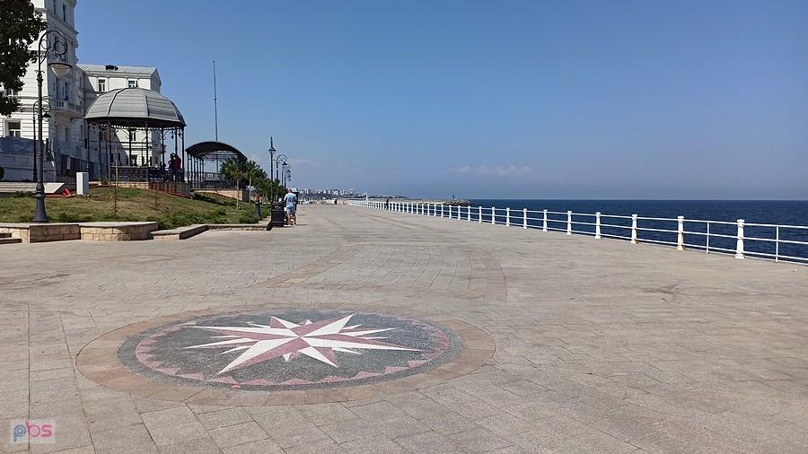 Promenada nadmorska w Konstancy