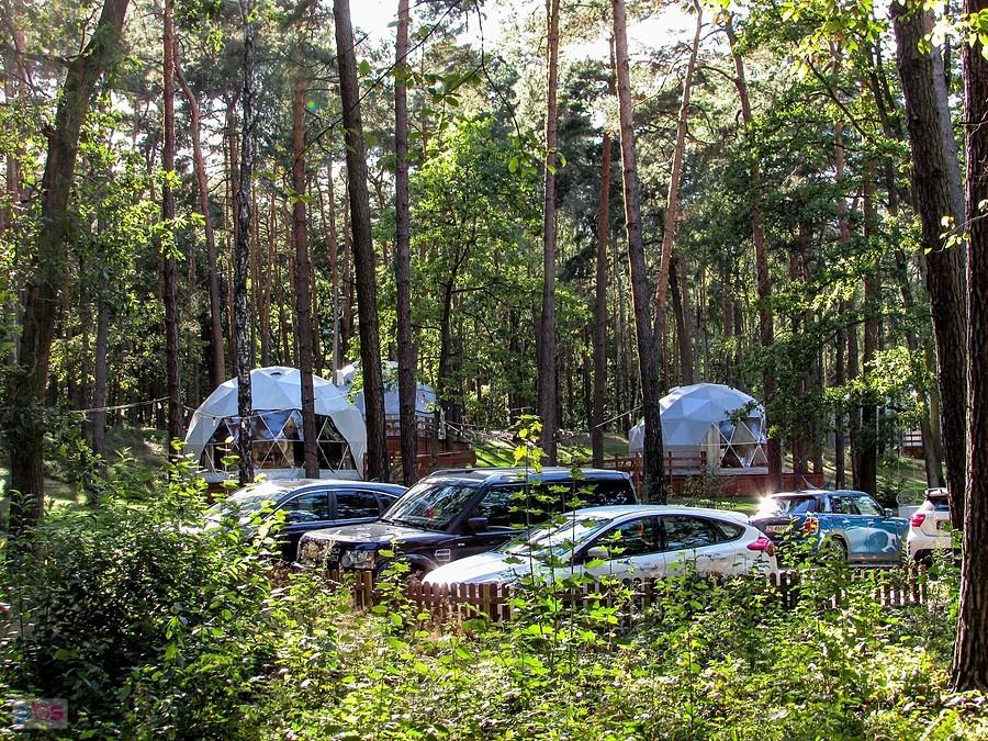 Glampingi w Zalesiu Górnym