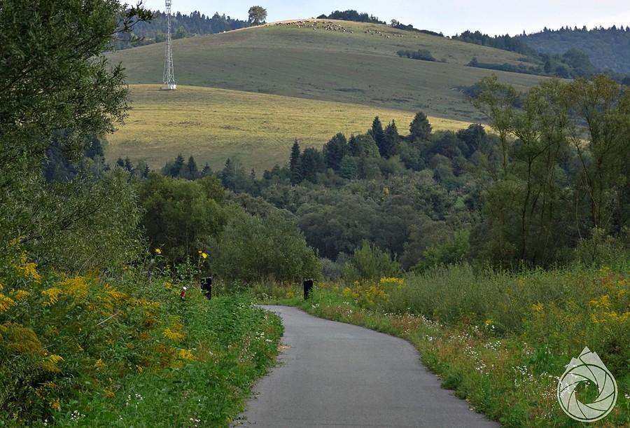 EuroVelo 11, kawałek w stronę Plaveca i Muszyny