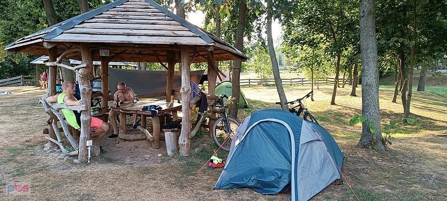 Suraż - baza nr 2 założona tuż nad rzeką Narew