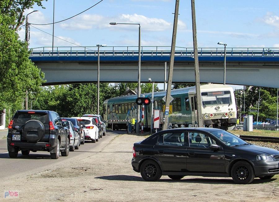 Na przejeździe Niskie Brodno