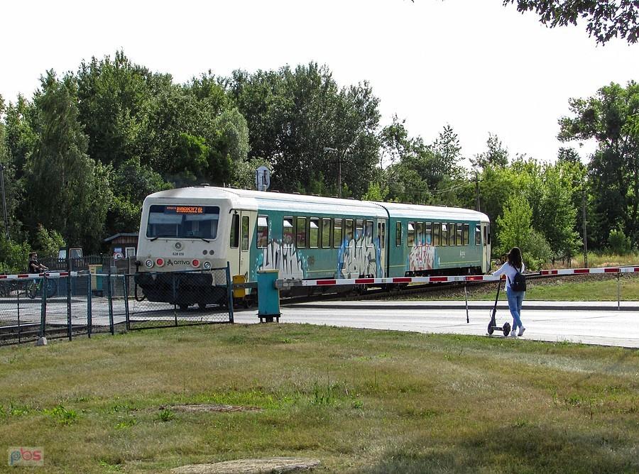 Brodnica -przejazd na ul. Kolejowej
