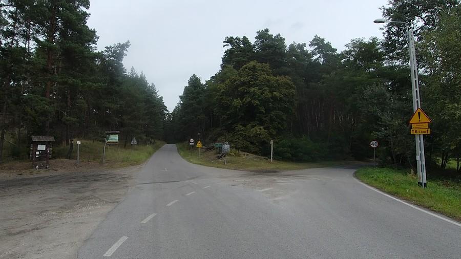 Najbardziej znane skrzyżowanie w Kampinosie