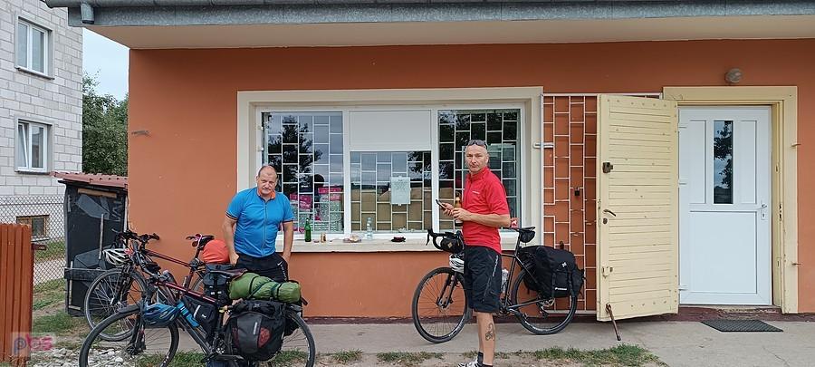 Stękowa Góra i nasz symboliczny sklep. Dziś jako sklep pożegnalny.
