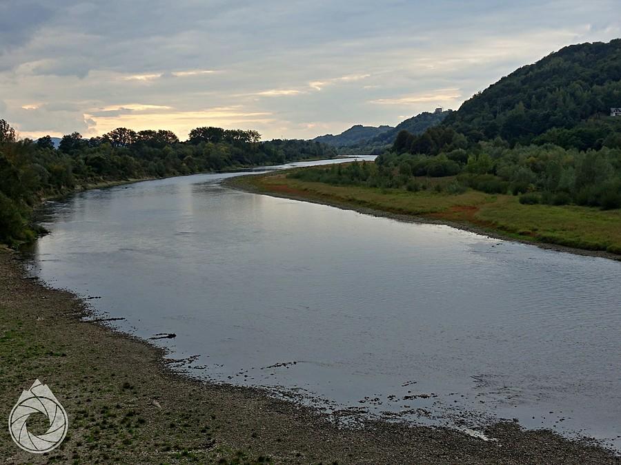 zakręt Dunajca w Zakliczynie