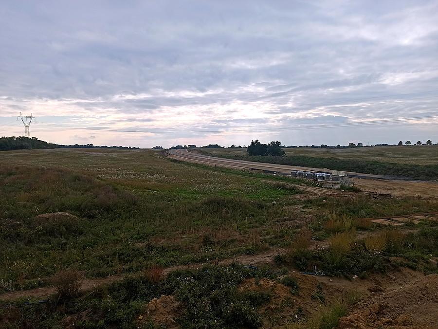 Kurów - Przecław trwa budowa.