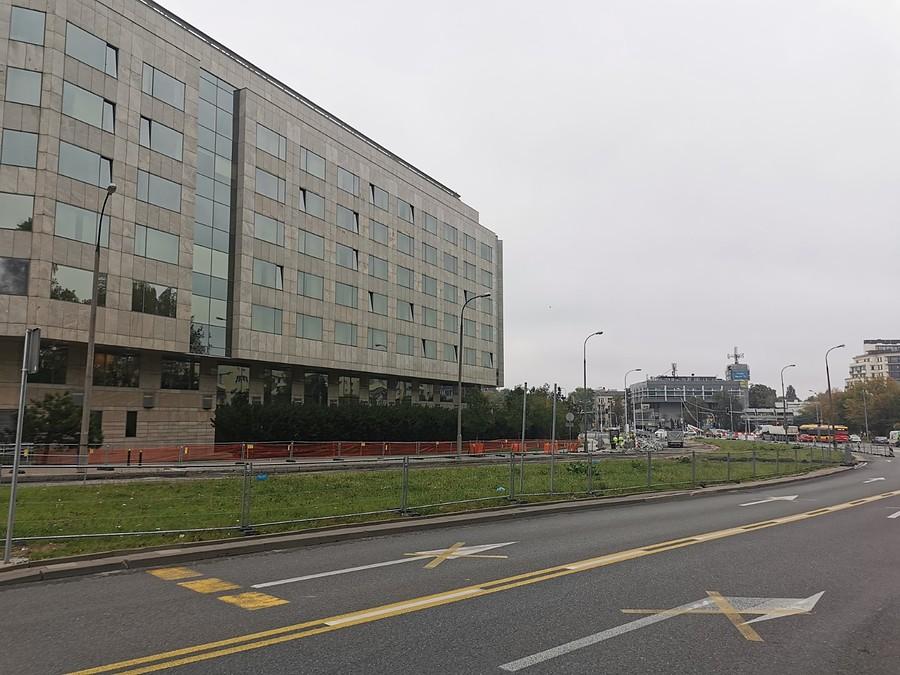 Hotel Hyatt róg Spacerowej i Belwederskiej