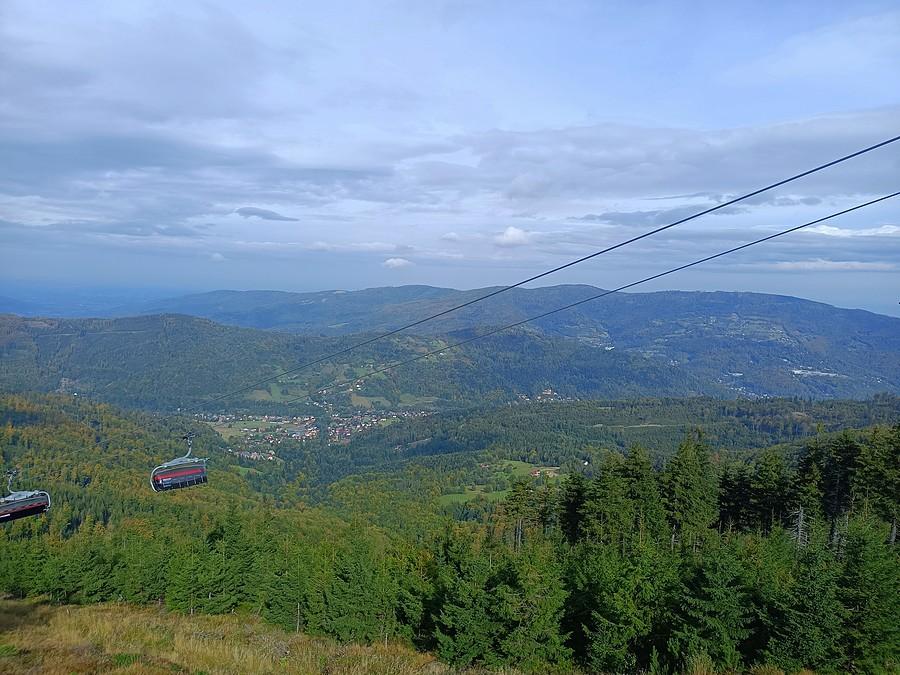 Widoczek na szlaku.