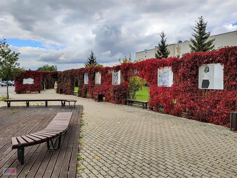 Skwer przed Domem Kultury w Józefosławiu