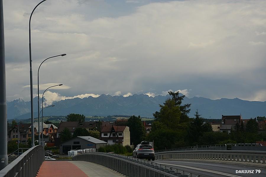 Nowy Targ - Widok na Tatry