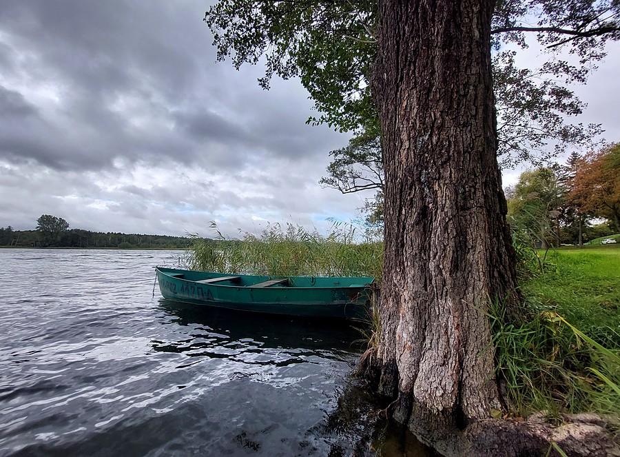 Widok na ulubioną łódkę