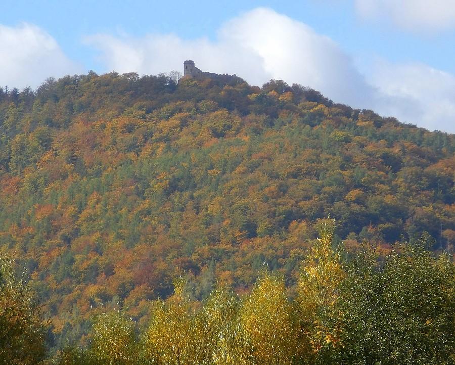 Góra Chojnik od zachodu