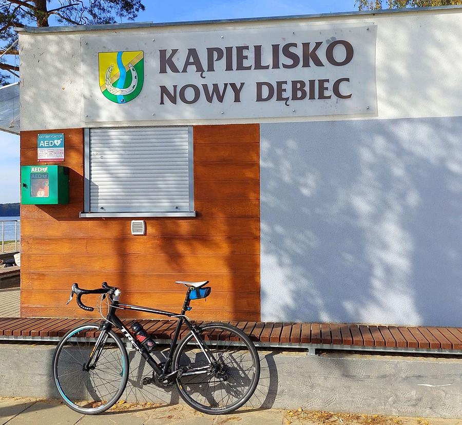Z Dębca do Nowego Dębca - dowód dojechania :)