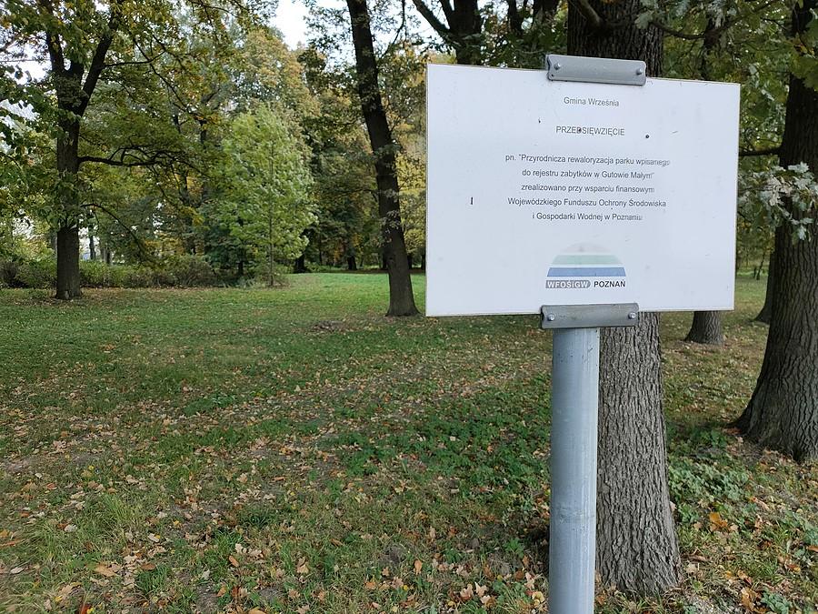 Park w Gutowach Małych