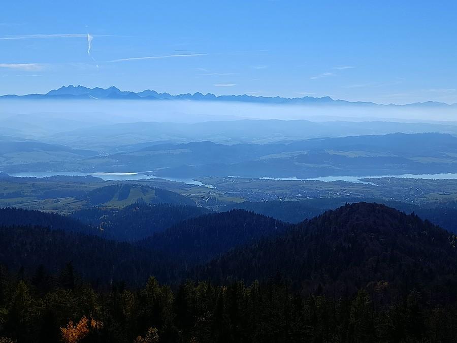 Panorama Tatr z Lubania.