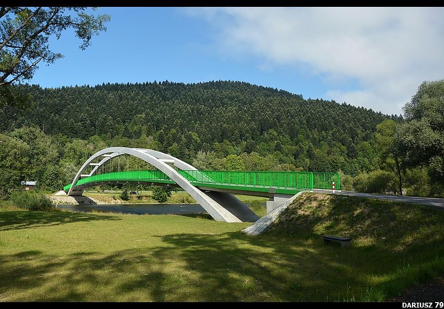 Krościenko nad Dunajcem - Kładka rowerowa Velo Dunajec