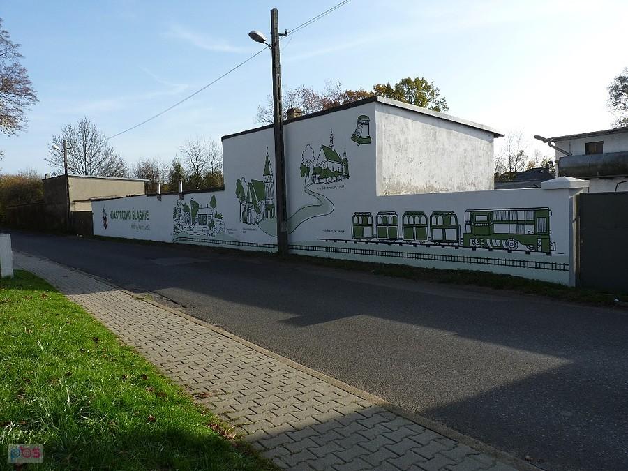 mural w Miasteczku Śl.