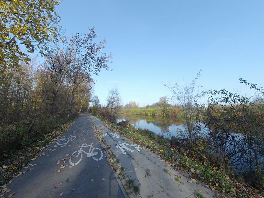 Droga rowerowa nad Kanałem