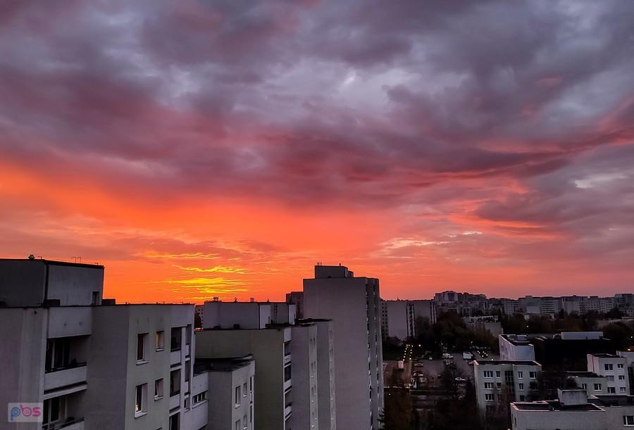 Na kilka minut przed wschodem słońca