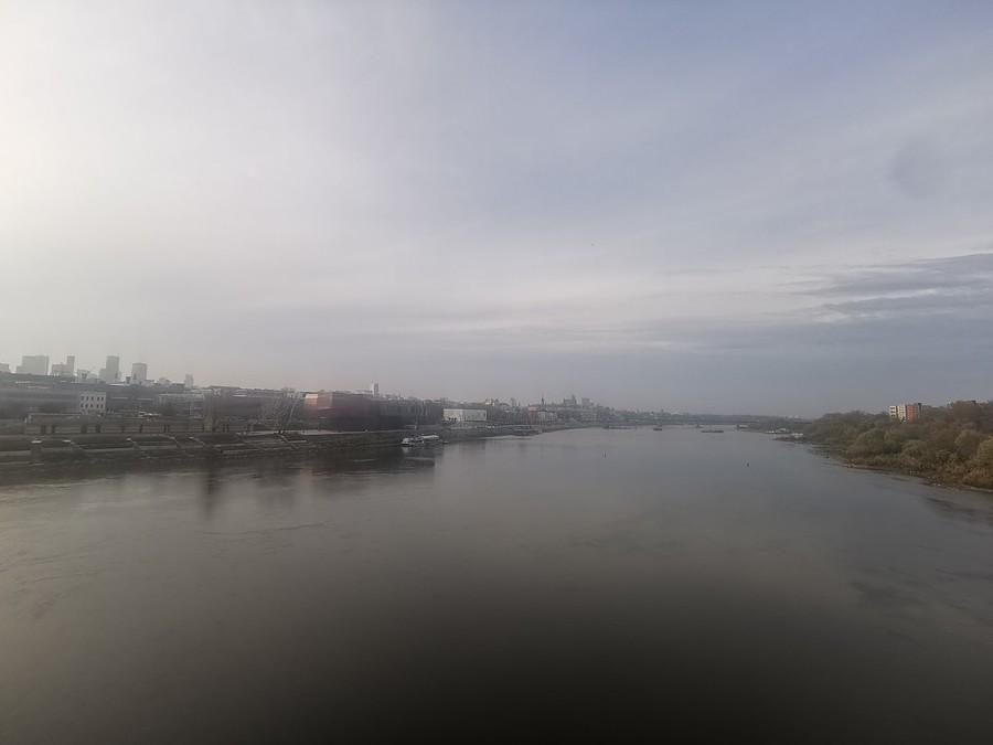 Fotka z Mostu Świętokrzyskiego