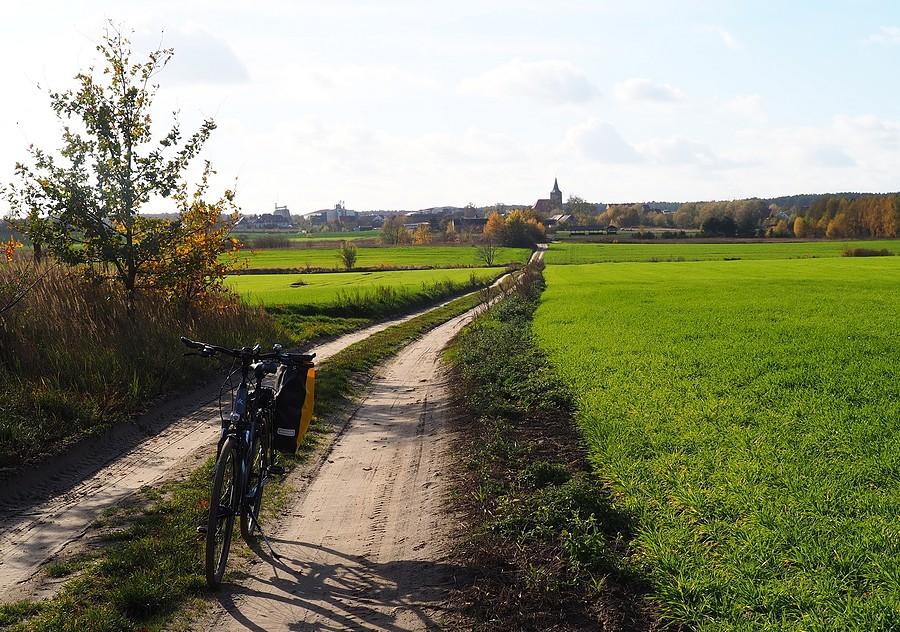 Droga Połęcko - Grabno, widok na to pierwsze
