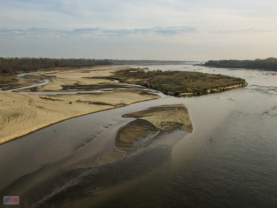 Wielka plaża po stronie wawerskiej