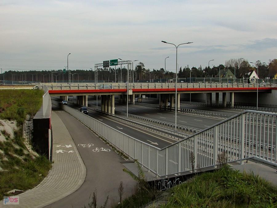 DDR pod ul. Patriotów w Miedzeszynie