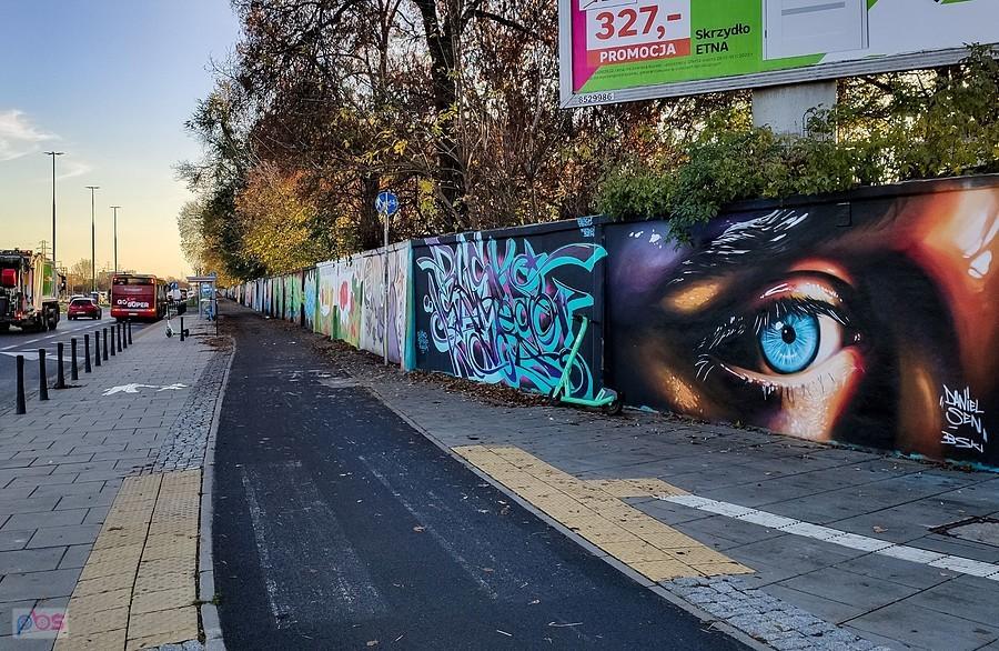 DDR przy murze Wyscigów