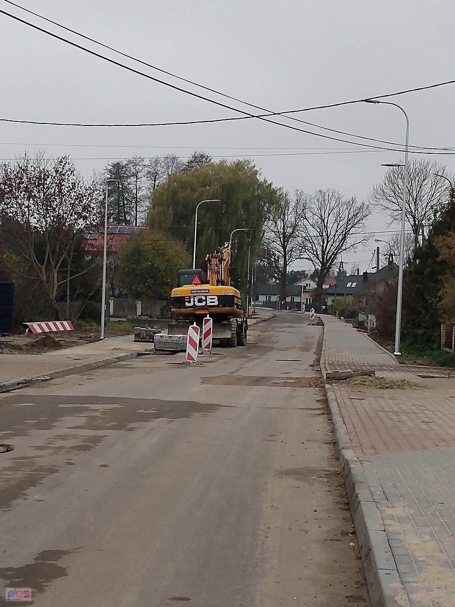 Tu jeszcze coś kończą, ale nie dzisiaj..