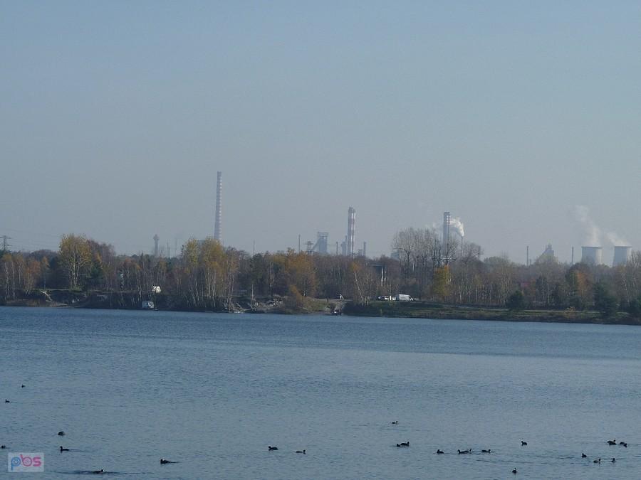widok na Hutę Katowice
