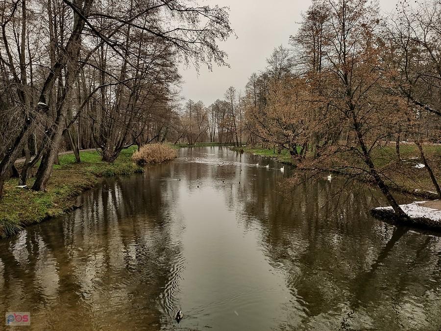 Jeziorka z mostu przy tężni