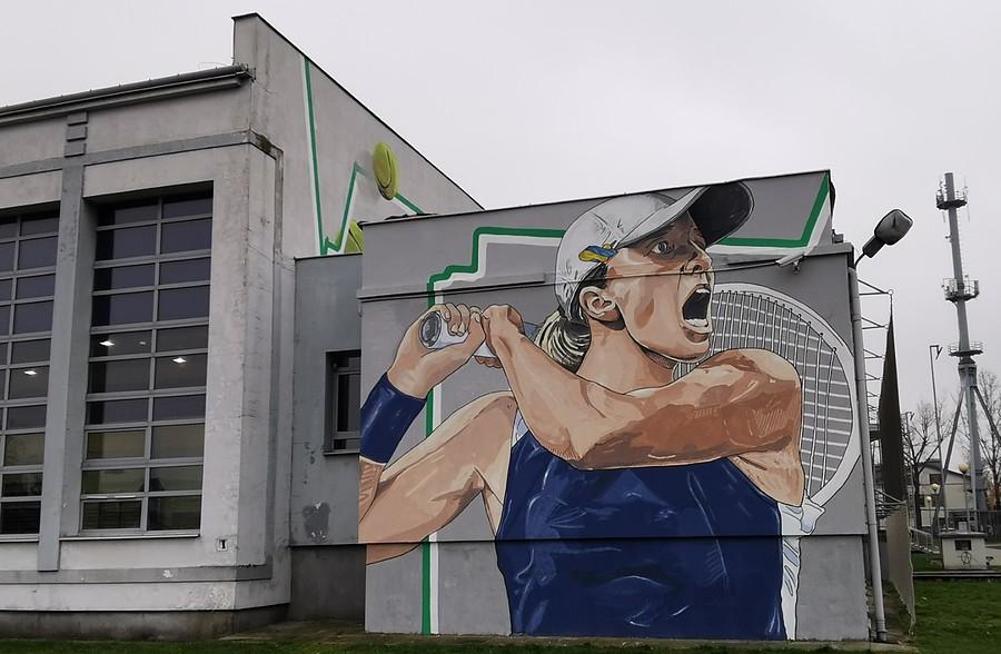 Iga z ukraińskim akcentem