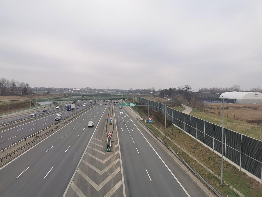 Widok z wiaduktu